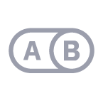 A B Test Icon